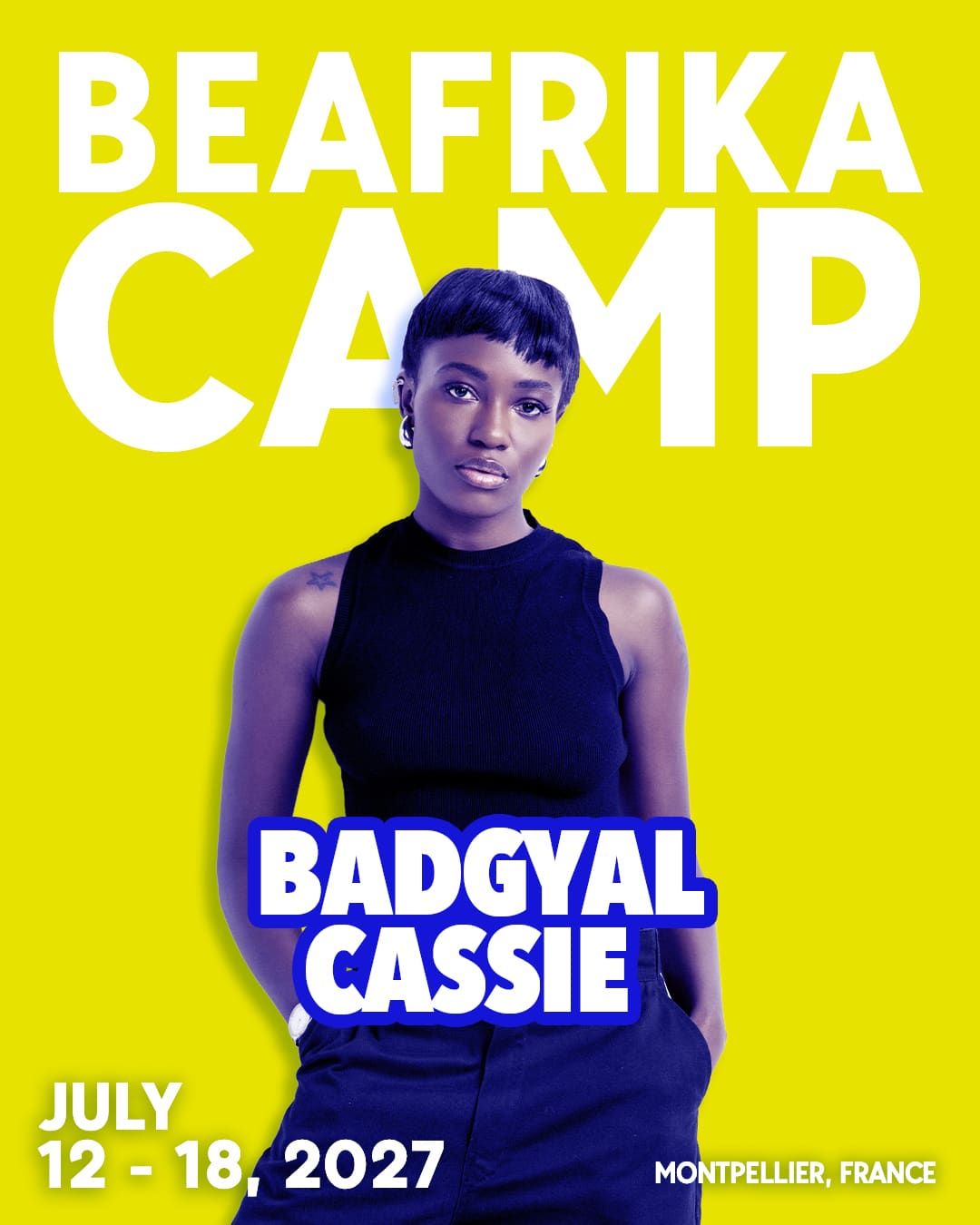 Badgyal Cassie, gast Beafrika Camp 2027