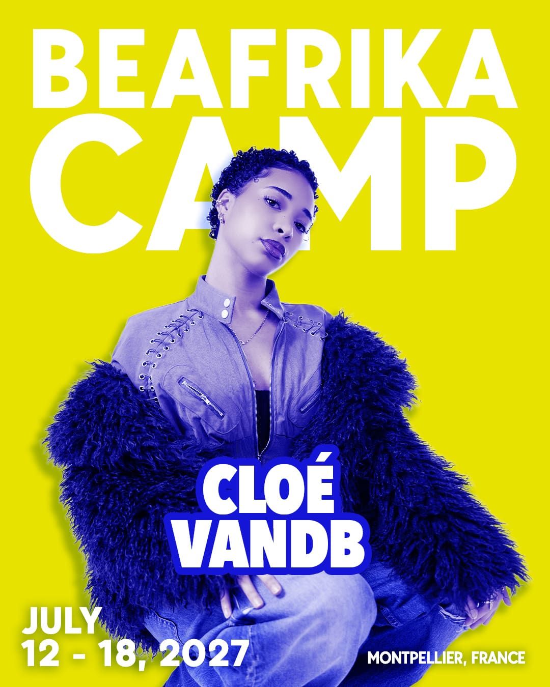 Cloé Vandb, gast Beafrika Camp 2027